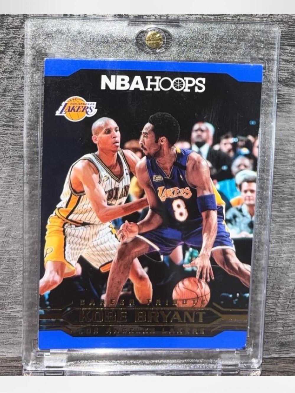 Panini Kobe Bryant Los Angeles Lakers Black White Basketball Card